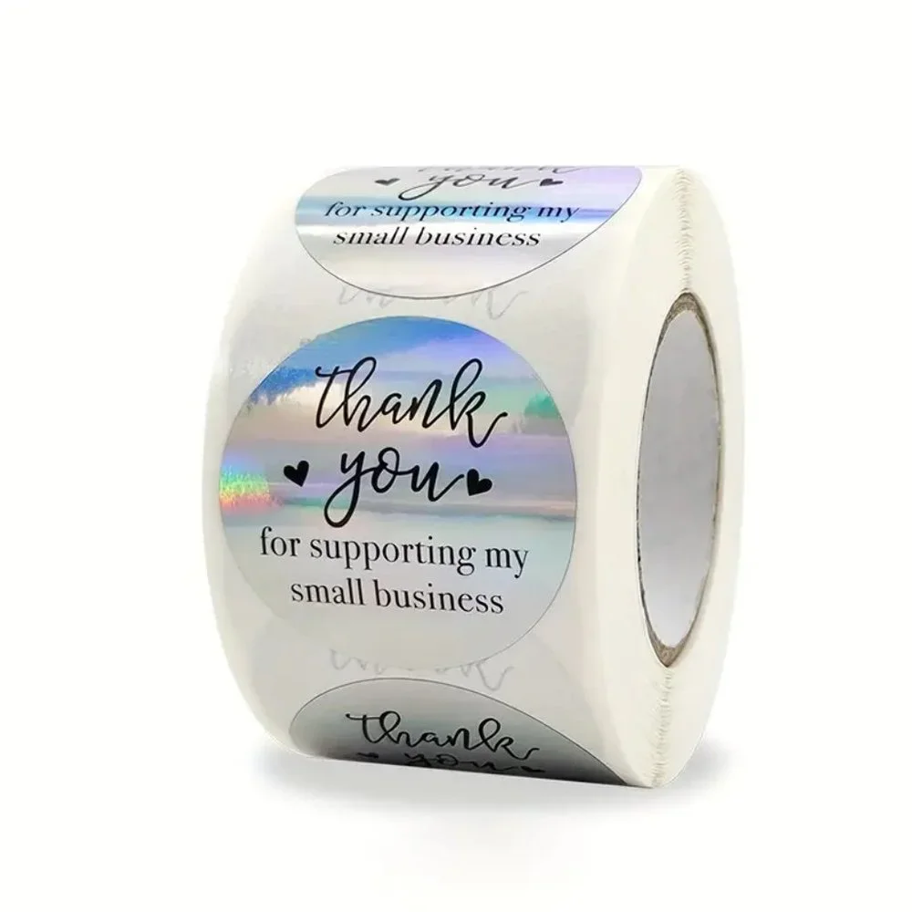 100 Thank You Stickers